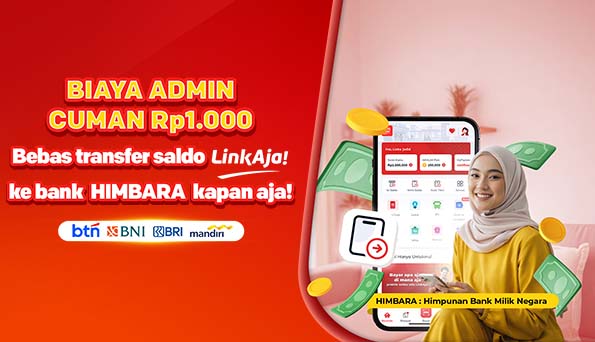 Image Artikel Transfer Saldo LinkAja ke Bank, Lebih Mudah & Murah! LinkAja